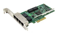 Netwerkkaarten DELL YH5DX 4x RJ-45 PCI Express 1Gb