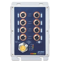 Schakelaar Planet ISW-808PT-M12 120 W PoE+