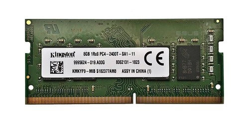 RAM-geheugen 1x 8GB Kingston SO-DIMM DDR4 2400MHz PC4-19200 | KMKYF9-MIB