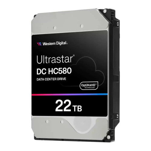 Harde schijf Western Digital Ultrastar DC HC580 3.5'' HDD 22TB 7200RPM SATA 6Gb/s 512MB | 0F62785