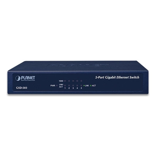 Schakelaar Planet GSD-503 5x 1Gb