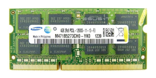 RAM-geheugen 1x 4GB Samsung SO-DIMM DDR3 1600MHz PC3-12800 | M471B5273CH0-YK0