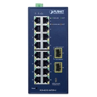 Schakelaar Planet IGS-4215-16T2S-U 16x 1Gb 2x SFP