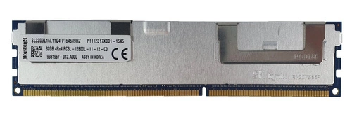 RAM-geheugen 1x 32GB Kingston ECC LOAD REDUCED DDR3 4Rx4 1866MHz PC3-14900 LRDIMM | SL32D3L16L11Q4