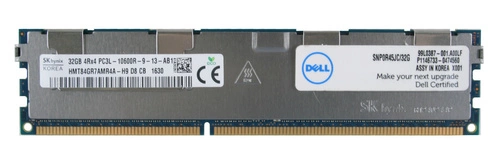 RAM-geheugen 1x 32GB Hynix ECC REGISTERED DDR3 1333MHz PC3-10600 RDIMM | HMT84GR7AMR4A-H9