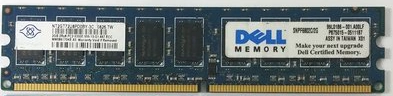 RAM-geheugen 1x 2GB DELL PowerEdge & Precision Workstation DDR2 667MHz ECC UNBUFFERED | SNPF6802C/2G
