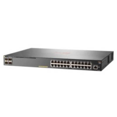 Schakelaar HPE JL255AR 24x 10/100/1000 4x SFP+ 370 W PoE+