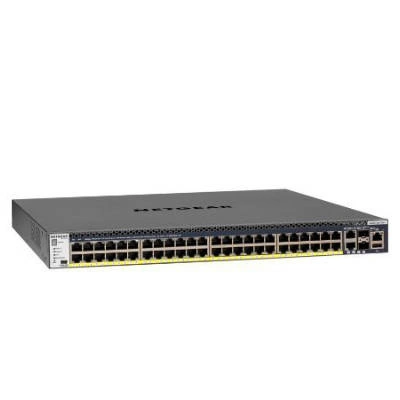 Schakelaar Netgear GSM4352PA-100NES 48x 10/100/1000 | 2x10/100/1000/10000 2x SFP+ 480 W PoE+