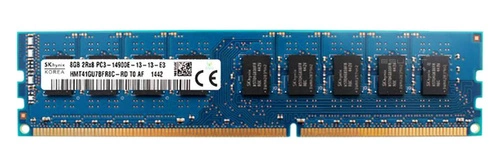 RAM-geheugen 1x 8GB Hynix ECC UNBUFFERED DDR3 1866MHz PC3-14900 UDIMM | HMT41GU7BFR8C-RD