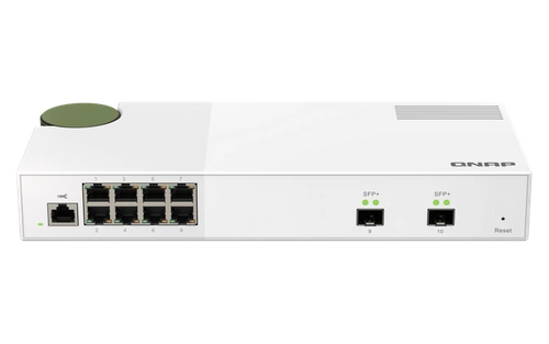Schakelaar QNAP QSW-M2108-2S 8x 2.5Gb 2x SFP+