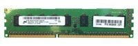 RAM-geheugen 1x 4GB Micron ECC UNBUFFERED DDR3 2Rx8 1600MHz PC3-12800 UDIMM | MT18KSF51272AZ-1G6