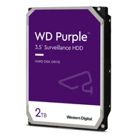 Harde schijf Western Digital  PURPLE 3.5'' HDD 2TB 5400RPM SATA 6Gb/s 64MB | WD23PURZ