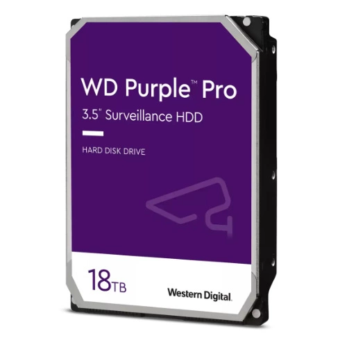 Harde schijf Western Digital  PURPLE PRO 3.5'' HDD 18TB 7200RPM SATA 6Gb/s 512MB | WD181PURP