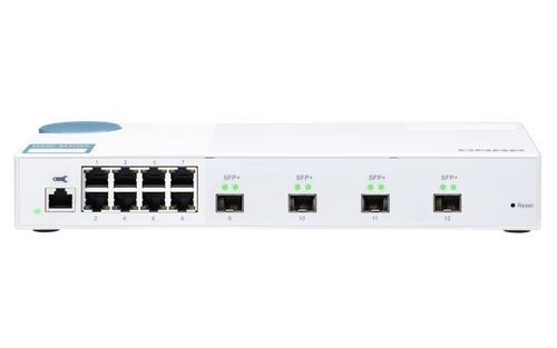Schakelaar QNAP QSW-M408S 8x 1Gb 4x SFP+
