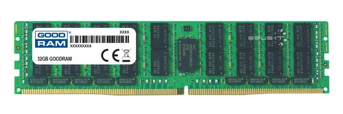 RAM-geheugen 1x 32GB GoodRAM ECC LOAD REDUCED DDR4 2Rx4 2133MHz PC4-17000 LRDIMM | W-MEM2133LR4D432G