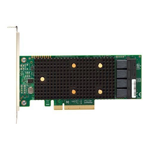 HBA BROADCOM 05-50008-00 4 Mini-SAS SFF8643 SAS/SATA/NVMe 12Gb/s nieuw 3 jaar