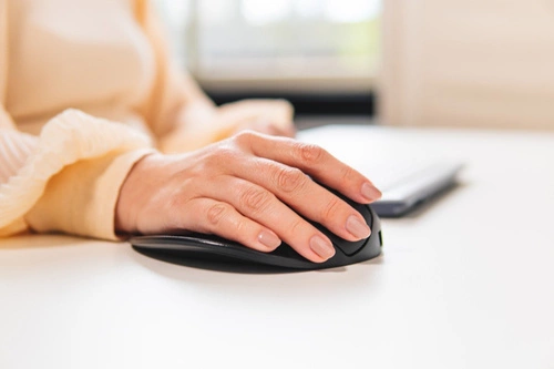 Draadloze muis Bakker Elkuizen HandshoeMouse Wireless BNEP210LW