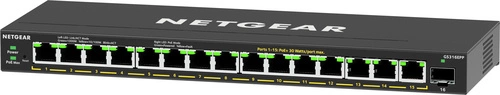 Schakelaar Netgear GS316EPP-100PES 15x 1Gb 1x SFP 231 W PoE+