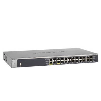 Schakelaar Netgear GSM7212F-100NES 12x 10/100/1000 12x SFP 150 W PoE+