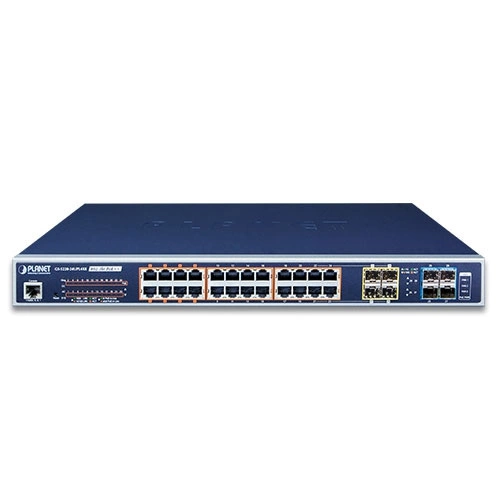 Schakelaar Planet GS-5220-24UPL4XR 20x 1Gb 4x SFP 600 W PoE++