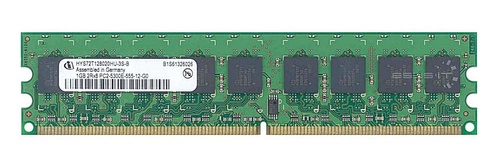 RAM-geheugen 1x 1GB QIMONDA ECC REGISTERED DDR2 667MHz PC2-5300 RDIMM | HYS72T128020HU-3S-B