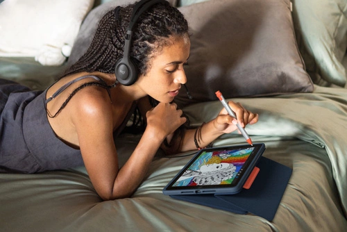 Bedraad toetsenbord Logitech Rugged Combo 3 Touch QWERTZ