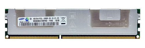 RAM-geheugen 1x 4GB Samsung ECC REGISTERED DDR3 1333MHz PC3-10600 RDIMM | M393B5170FHD-YH9