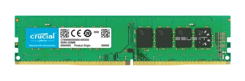 RAM-geheugen 1x 8GB Crucial NON-ECC UNBUFFERED DDR4 3200MHz PC4-25600 UDIMM | CT8G4DFRA32A