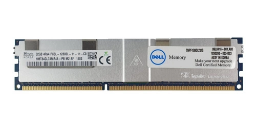 RAM-geheugen 1x 32GB Hynix ECC LOAD REDUCED DDR3 1600MHz PC3-12800 LRDIMM | HMT84GL7AMR4A-PB