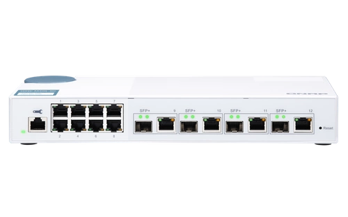Schakelaar QNAP QSW-M408-4C 8x 1Gb 4x RJ-45/SFP+