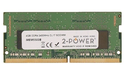 RAM-geheugen 1x 4GB 2-POWER SO-DIMM DDR4 2400MHz PC4-19200 | MEM5502B