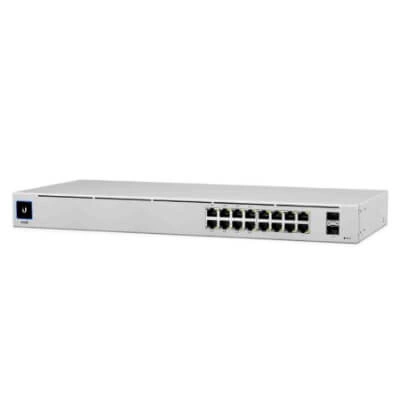 Schakelaar Ubiquiti USW-16-POE 16x 10/100/1000 2x SFP 42 W PoE+