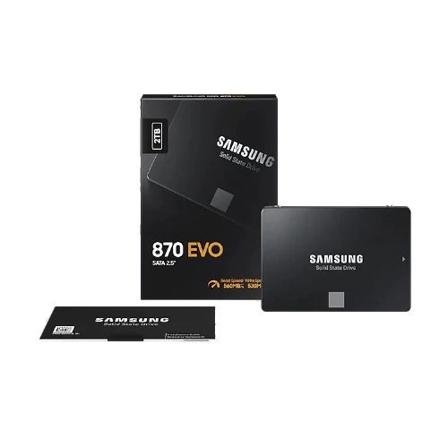 SSD-schijf Samsung 870 EVO 2000GB 2.5'' SATA 6Gb/s TLC | MZ-77E2T0B/EU