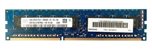 RAM-geheugen 1x 4GB Hynix ECC UNBUFFERED DDR3 2Rx8 1333MHz PC3-10600 UDIMM | HMT351U7BFR8C-H9