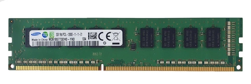 RAM-geheugen 1x 2GB Samsung ECC UNBUFFERED DDR3 1600MHz PC3-12800 UDIMM | M391B5773DH0-YK0