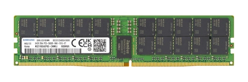 RAM-geheugen 1x 64GB Samsung ECC REGISTERED DDR5 2Rx4 5600MHz PC5-44800 RDIMM | M321R8GA0PB0-CWM