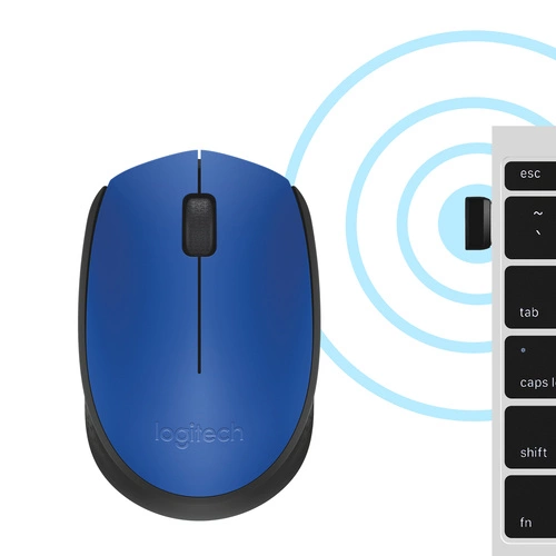 Draadloze muis Logitech M171 Blue-K 910-004640