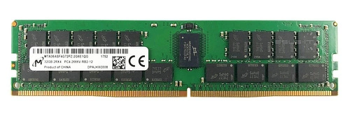 RAM-geheugen 1x 32GB Micron ECC REGISTERED DDR4 2Rx4 2666MHz PC4-21300 RDIMM | MTA36ASF4G72PZ-2G6