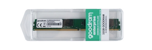 RAM-geheugen 1x 32GB GoodRAM ECC UNBUFFERED DDR4 2Rx8 2666MHz PC4-21300 UDIMM | W-MEM2666E4D832G