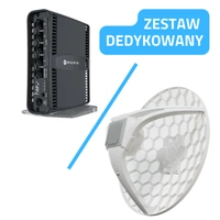 Speciale Mikrotik-kit voor het bouwen van een LAN op een externe locatie
