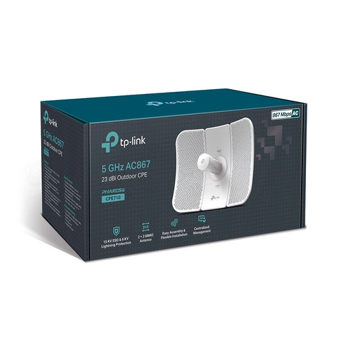 Toegangspunt TP-LINK CPE710 5 GHz 867 Mbps 802.11 a/n/ac