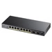Schakelaar Zyxel GS1100-10HP-EU0101F 8x 10/100 2x SFP 240 W PoE+