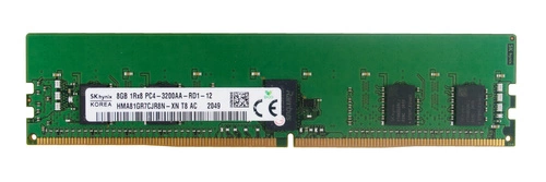 RAM-geheugen 1x 8GB Hynix ECC REGISTERED DDR4 1Rx8 3200MHz PC4-25600 RDIMM | HMA81GR7CJR8N-XN