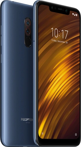 Xiaomi Pocophone F1 15,7 cm (6.18") Hybrid Dual SIM Android 8.1 4G USB Type-C 6 GB 128 GB 4000 mAh Niebieski