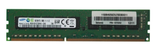 RAM-geheugen 1x 8GB Lenovo ThinkServer & System X DDR3 1600MHz ECC UNBUFFERED | 03T8262