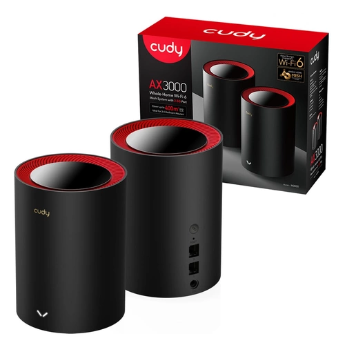 Toegangspunt Cudy M3000(2-PACK) 2.4 GHz | 5 GHz 2402 Mbps 802.11 a/b/g/n/ac/ax