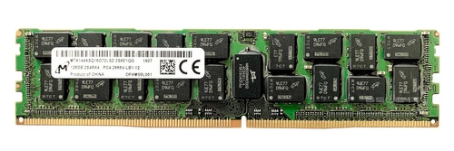 RAM-geheugen 1x 128GB Micron ECC LOAD REDUCED DDR4 2S4Rx4 2666MHz PC4-21300 LRDIMM | MTA144ASQ16G72LSZ-2S6