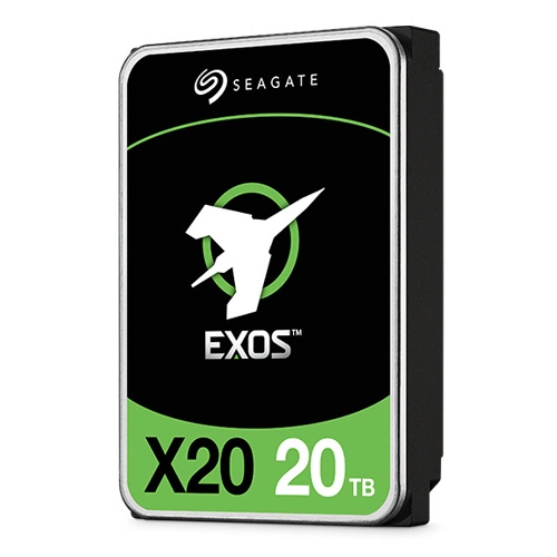 Harde schijf Seagate Exos X20 3.5'' HDD 20TB 7200RPM SAS 12Gb/s 256MB | ST20000NM002D