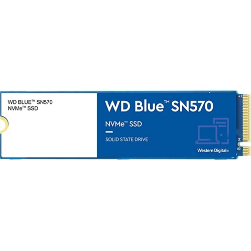 SSD-schijf Western Digital WD Blue  SN570 500GB M.2 2280 NVMe TLC | WDS500G3B0C