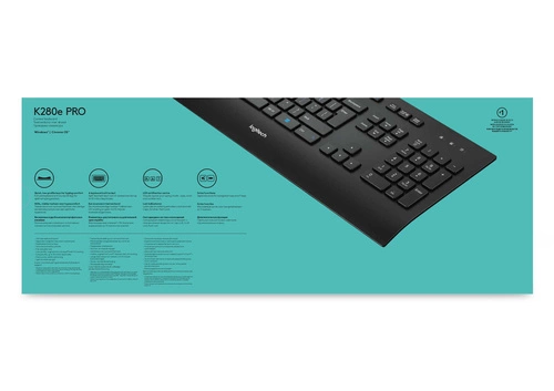 Bedraad toetsenbord Logitech K280E Pro f/ Business QWERTY